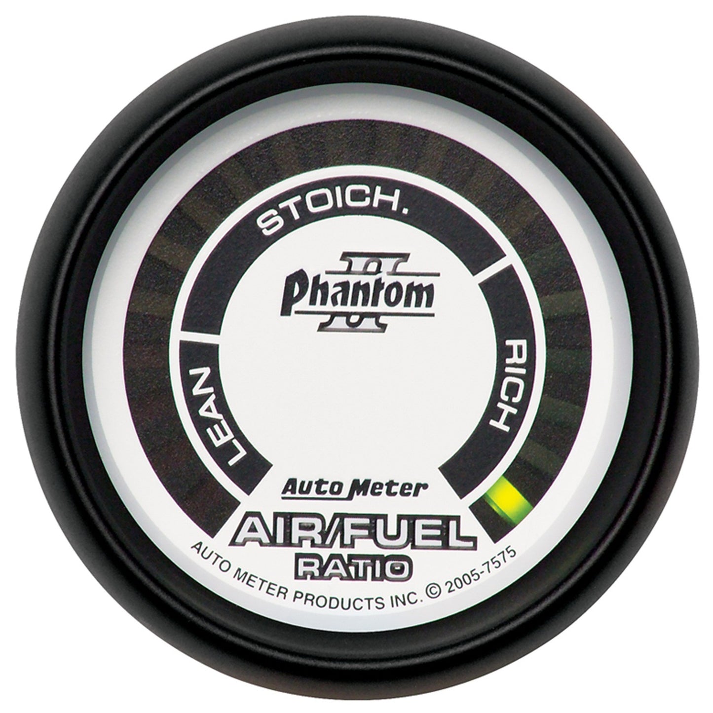 AutoMeter 2-1/16 in. NARROWBAND AIR/FUEL RATIO LEAN-RICH PHANTOM II 7575