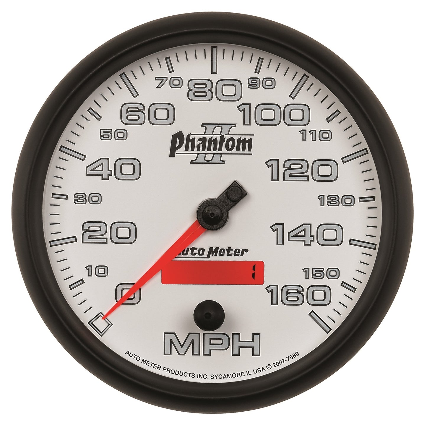 AutoMeter 5 in. SPEEDOMETER 0-160 MPH PHANTOM II 7589