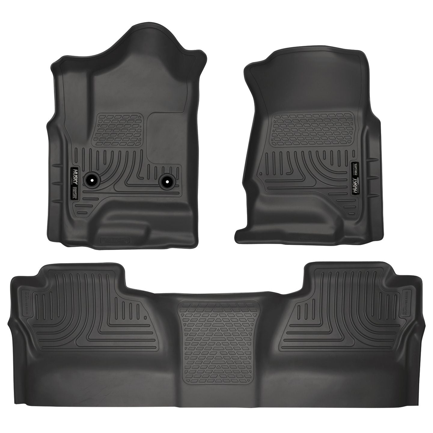 Husky Liners Front & 2nd Seat Floor Liners (Footwell Coverage) 98231