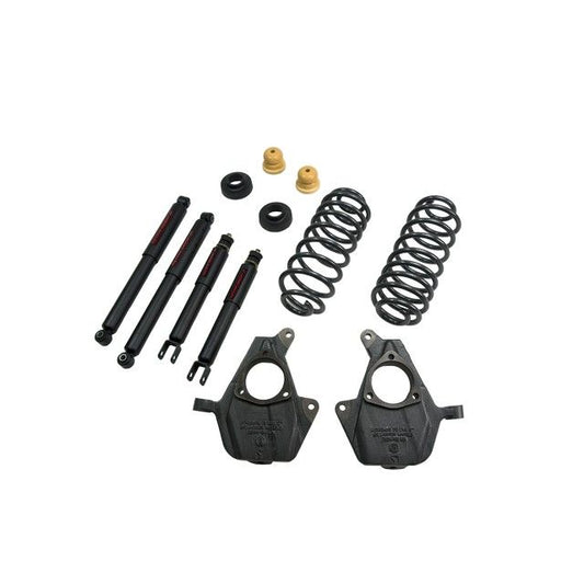 BELLTECH 761ND LOWERING KITS Front And Rear Complete Kit W/ Nitro Drop 2 Shocks 2000-2006 Chevrolet Avalanche (2WD/4WD) 2 in. F/2 in. or 3 in. R drop W/ Nitro Drop II Shocks