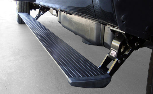 AMP Research 76147-01A PowerStep Electric Running Boards Plug N Play System For 2015-2016 Silverado/Sierra 2500/3500 Diesel Only Double And Crew Cab