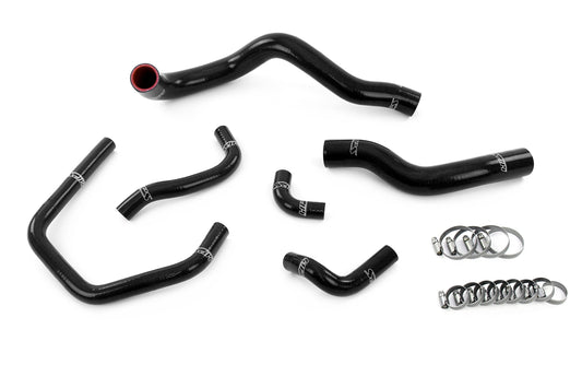 HPS Performance 3-ply Reinforced Silicone Replaces Rubber OEM Radiator And Heater Coolant Hoses 57-2147-BLK