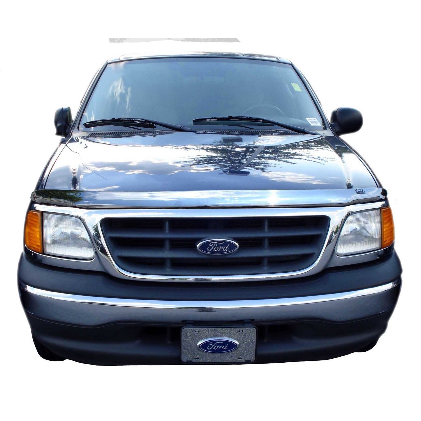 Auto Ventshade 680513 Chrome Hood Shield For 1997-2003 Ford F-150/F-250 1997-2002 Expedition