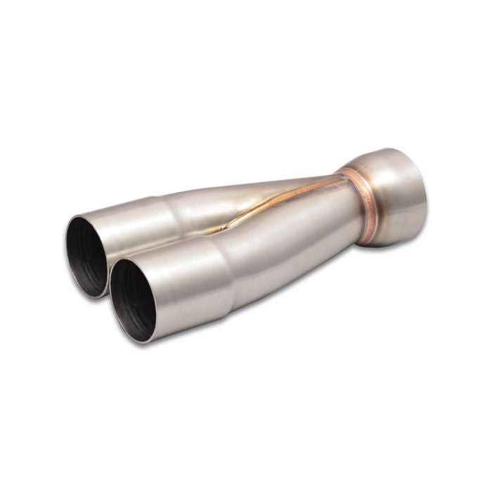 Vibrant Performance - 10353 - 2-1 Merge Collector 1.75 in. Inlet I.D. x 2.25 in. Outlet O.D. 8.00 in. Overall Length