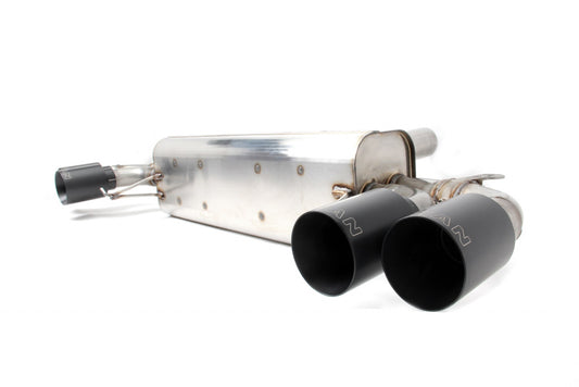 Dinan Free Flow Axle-Back Exhaust - 2018-2020 BMW M550i Black D660-0075-BLK