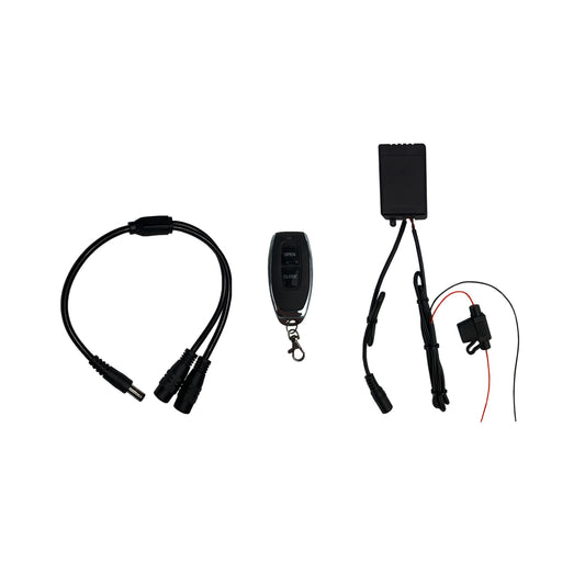 Granatelli 1-Touch Switch -Exhaust Cut Out System - Remote Controlled- Dual Exh. Cut Out 303510R-D