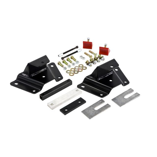 BELLTECH 6407 HANGER KIT 2 in. Drop Leaf Spring Hanger Kit (Front Hanger) 1989-1997 Ford Ranger. 94-97 Mazda B-Series (front-kit 6410-6412) 2 in. Rear Drop