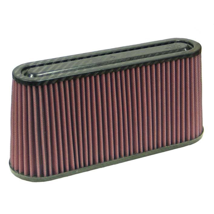 K&N RF-1050 Universal Air Filter - Carbon Fiber Top