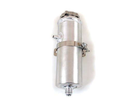 Canton 77-253 Power Steering Tank Universal High Capacity -10AN & - 6AN Fittings