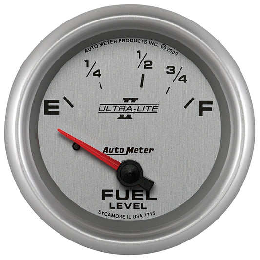 AutoMeter 2-5/8 in. FUEL LEVEL 73-10 O ULTRA-LITE II 7715