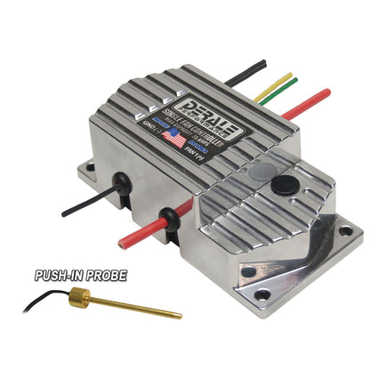 Derale High Amperage Adjustable Single Electric Fan Controller, Push In Probe 16778