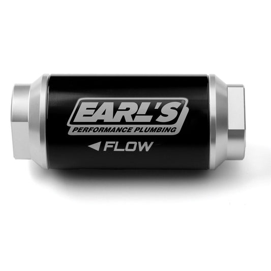 Earls Performance Billet Aluminum In-Line Fuel Filter 230606ERL