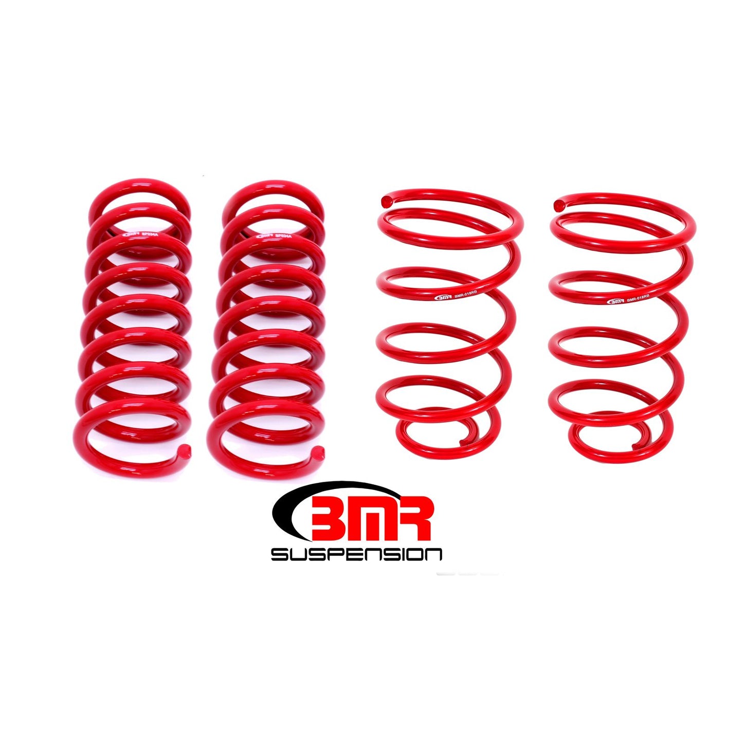 BMR Suspension Lowering Spring Kit, Set Of 4, 2.0" Drop BMR-SP033R