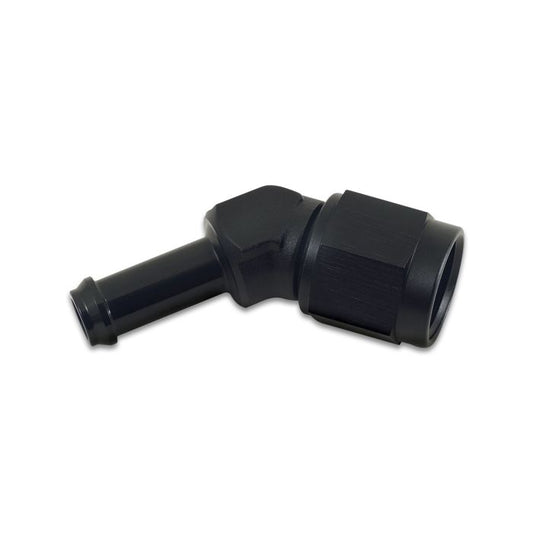 Vibrant Performance - 12015 - Female AN to Hose Barb 45 Degree Adapter AN Size: -6; Barb Size: 5/16 in.