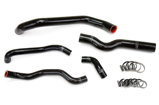 HPS Performance 3-ply Reinforced Silicone Replaces Rubber Radiator And Heater Coolant Hoses 57-1973-BLK