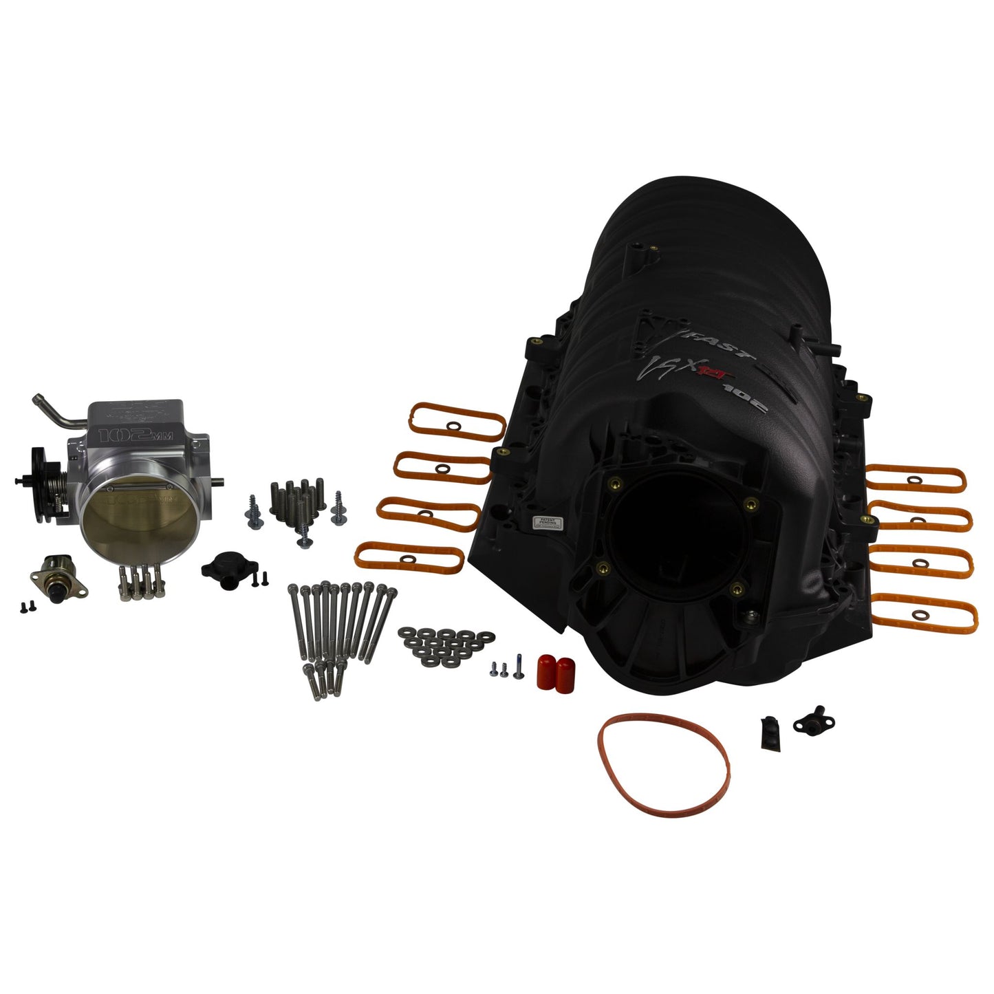 FAST LSXrt 102mm LS Truck Intake Manifold + 102mm Big Mouth Billet Throttle Body Kit 146602B-KIT