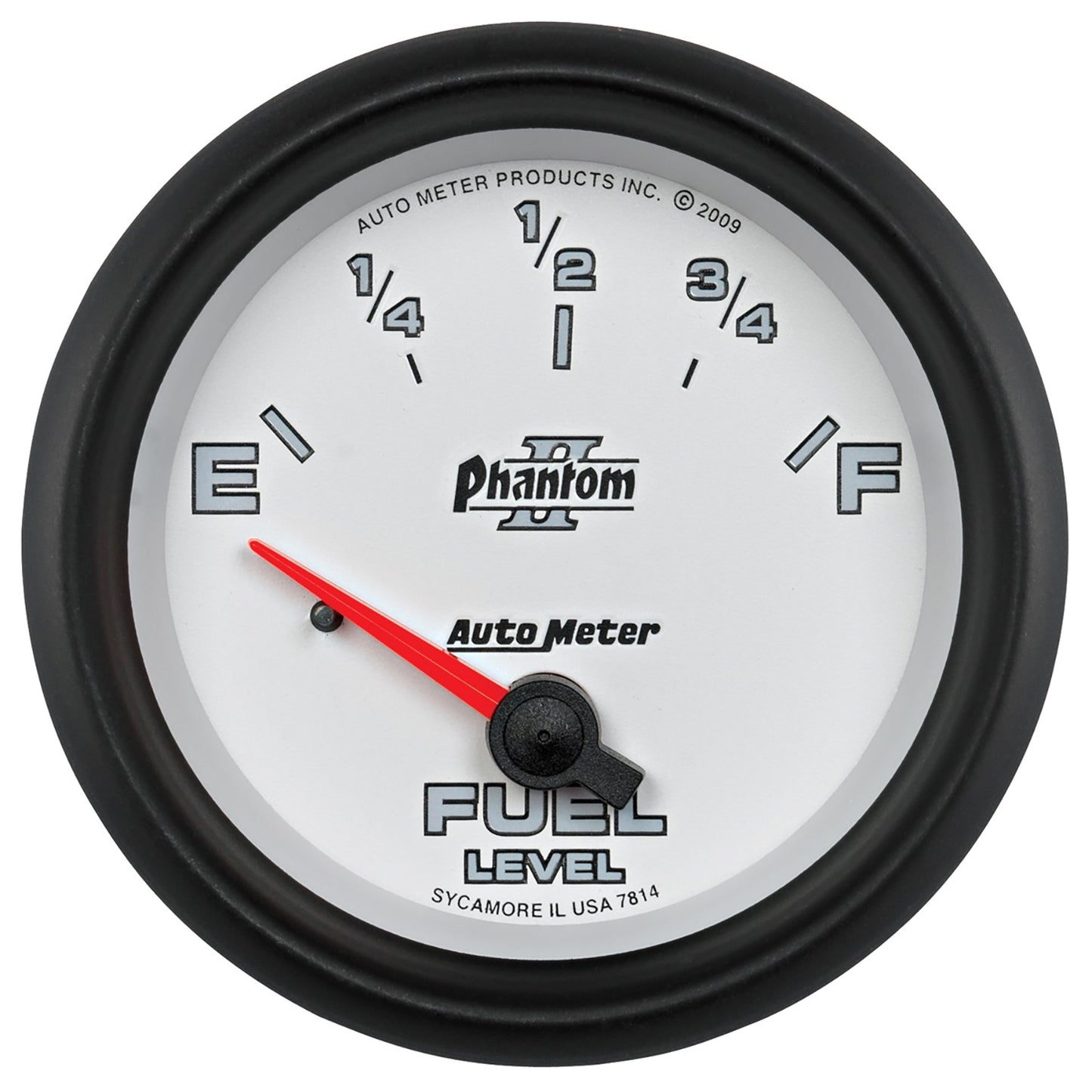 AutoMeter 2-5/8 in. FUEL LEVEL 0-90 O GM SSEPHANTOM II 7814