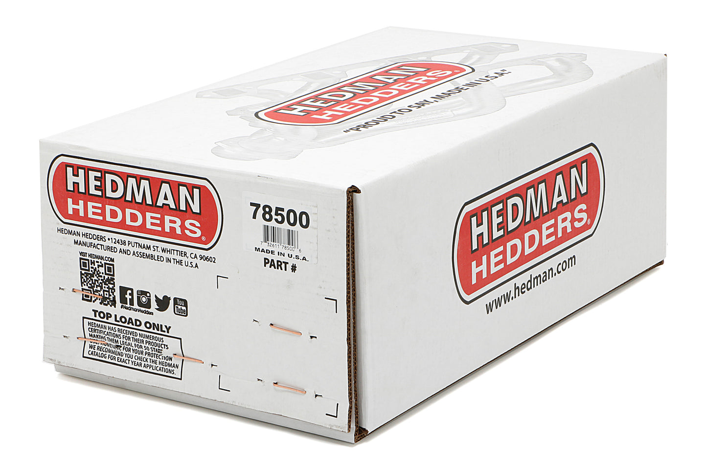 Hedman Hedders TIGHT TUBE HEADERS; MOPAR 318-360; 1-5/8 IN. TUBES; UNCOATED 78500