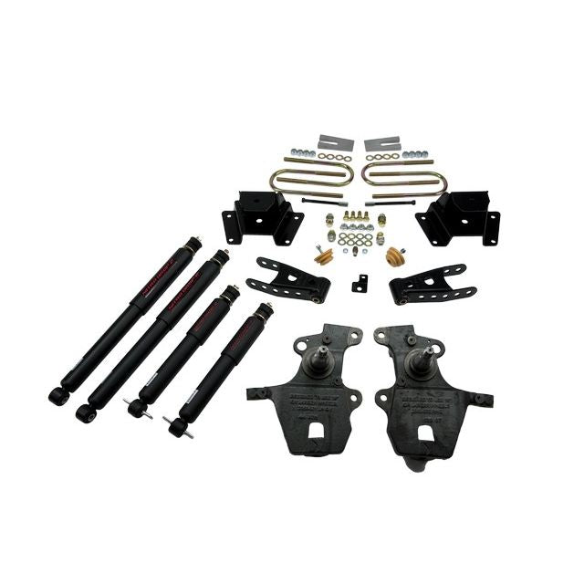 BELLTECH 915ND LOWERING KITS Front And Rear Complete Kit W/ Nitro Drop 2 Shocks 1997-2003 Ford F150 ((All Cabs) V8 only) 2 in. F/4 in. R drop W/ Nitro Drop II Shocks