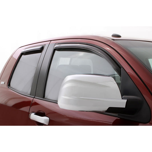 Auto Ventshade 194761 In-Channel Ventvisor Side Window Deflector 4-Piece Set For 2007-2021 Toyota Tundra Double Cab