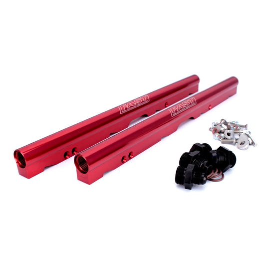 FAST Red Billet Fuel Rail Kit for LS2 LSXr 102mm Intake Manifolds 146033-KIT
