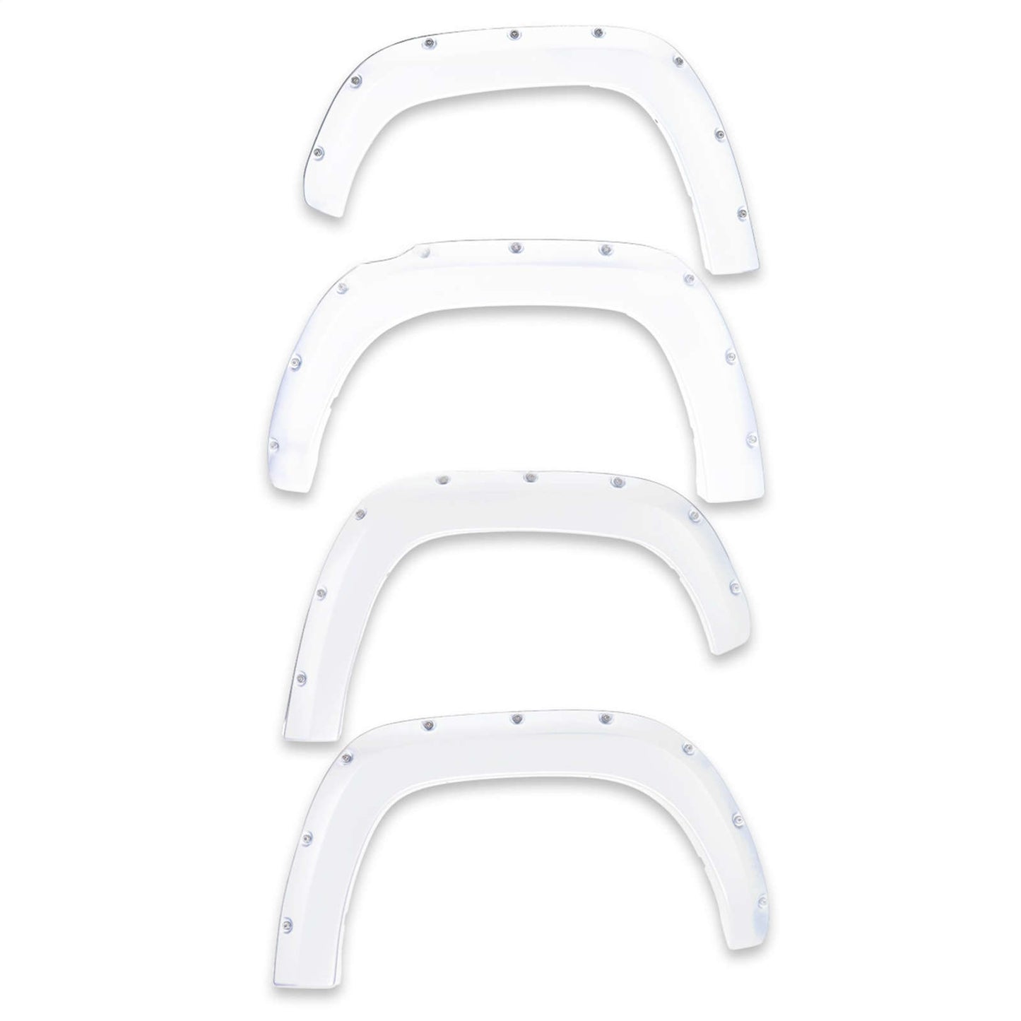 EGR - 792754-PW7 - USA Bright White Color Match Style Fender Flares