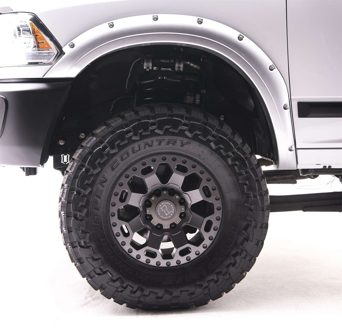 EGR - 792854-PS2 - USA Bright Silver Metallic Color Match Style Fender Flares