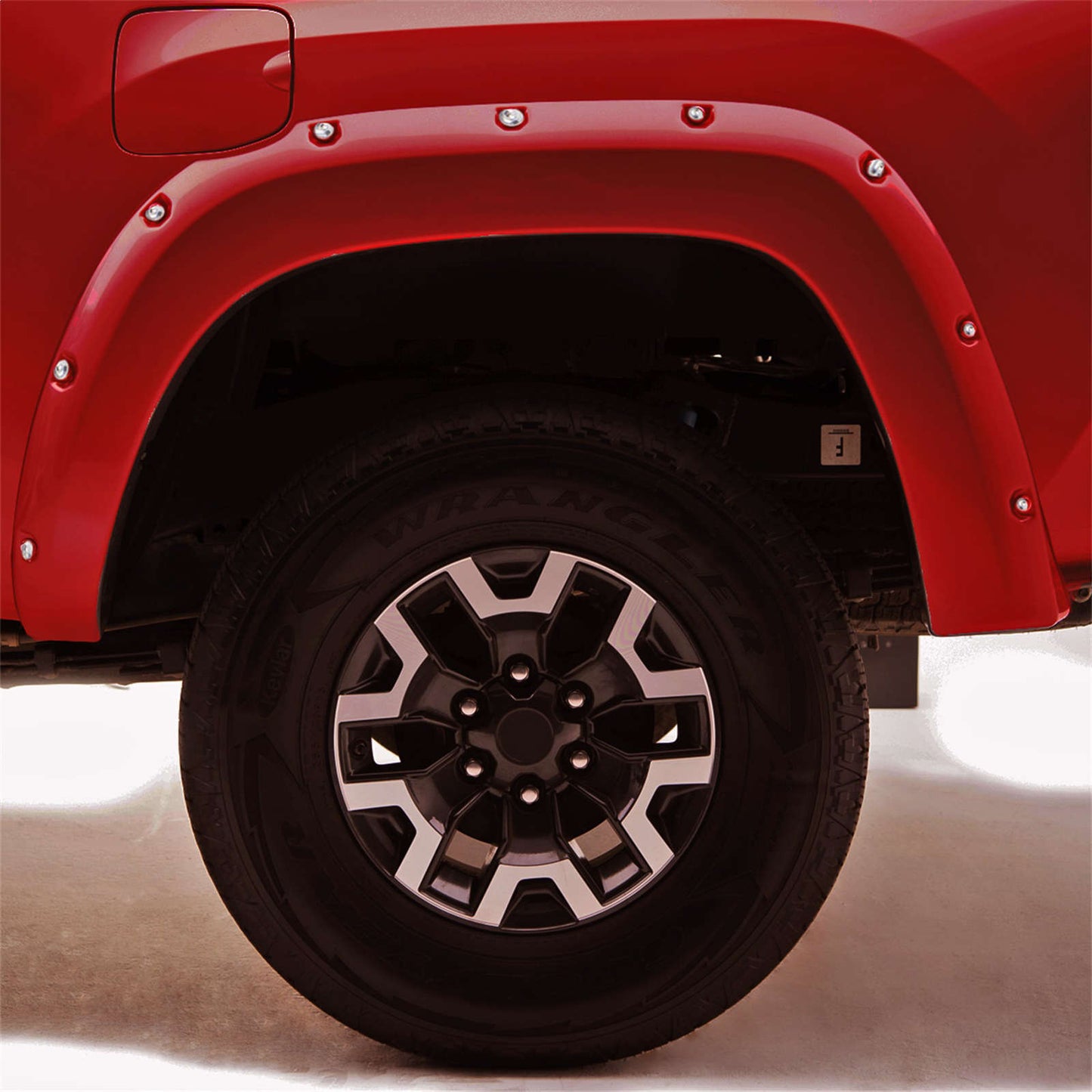 EGR - 793474-PQ - USA Race Red Color Match Style Fender Flares