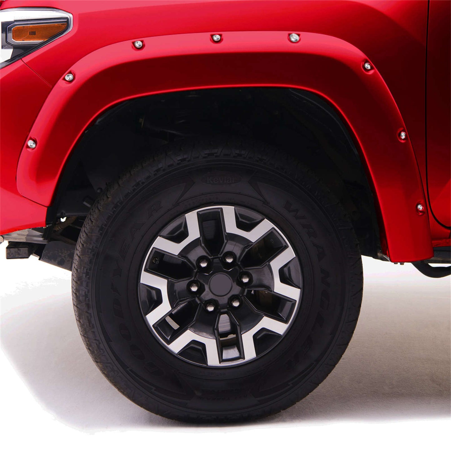 EGR - 793574-PQ - USA Race Red Color Match Style Fender Flares