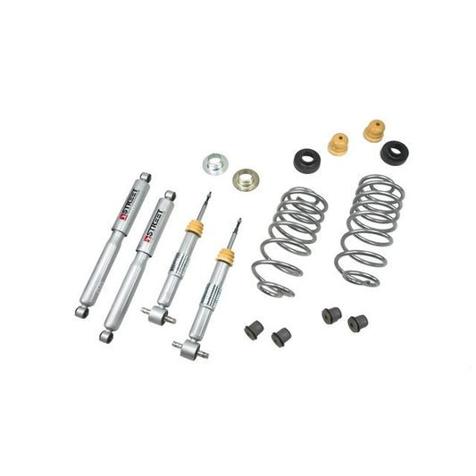 BELLTECH 738SP LOWERING KITS Front And Rear Complete Kit W/ Street Performance Shocks 2007-2014 Chevrolet Tahoe/Suburban/Yukon (w/out Factory Autoride 2WD/4WD) +1 in. to -2 in. F/3 in. or 4 in. R drop W/ Street Performance Shocks