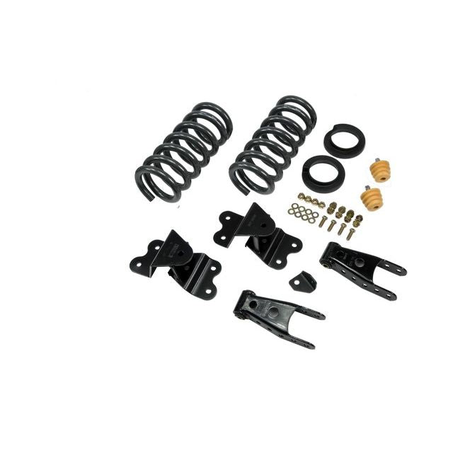 BELLTECH 686 LOWERING KITS Front And Rear Complete Kit W/O Shocks 1988-1998 Chevrolet Silverado/Sierra C1500 (Std Cab ext 454 SS) 2 in. or 3 in. F/4 in. R drop W/O Shocks