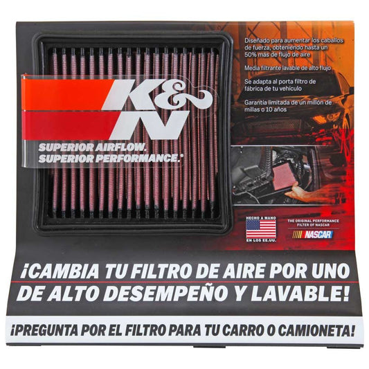 K&N 87-5038S Display; Small Air Filter