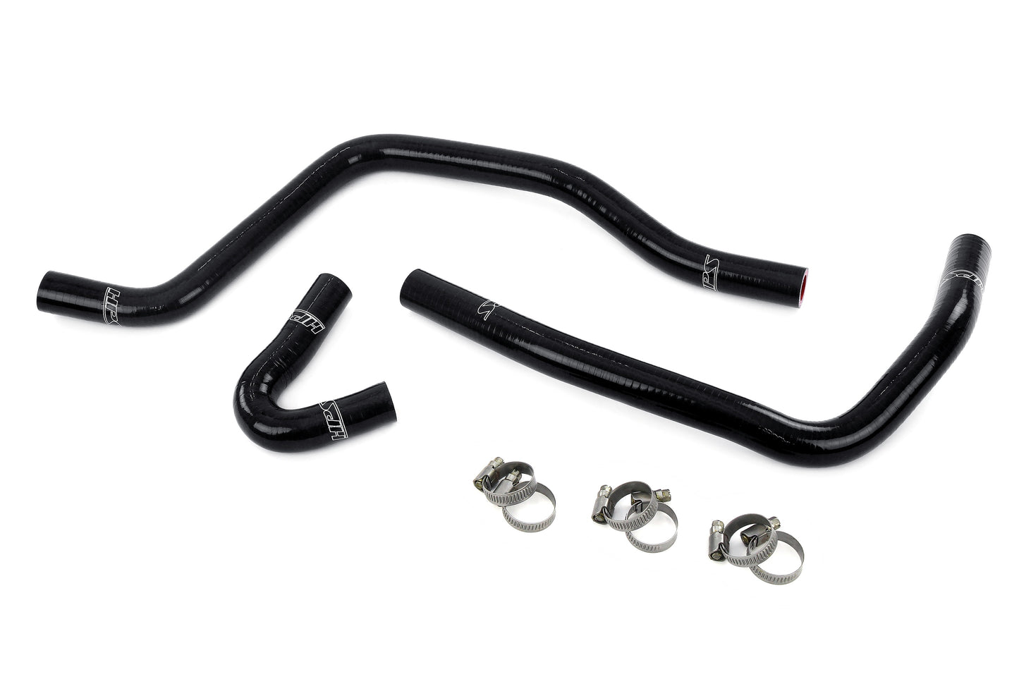 HPS Performance 3-ply Reinforced Silicone Replaces OEM Rubber Heater Coolant Hoses 57-2120-BLK