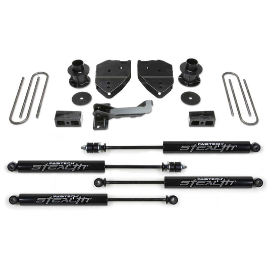 Fabtech 4" BUDGET SYS W/STEALTH 17-21 FORD F250/F350 4WD K2213M