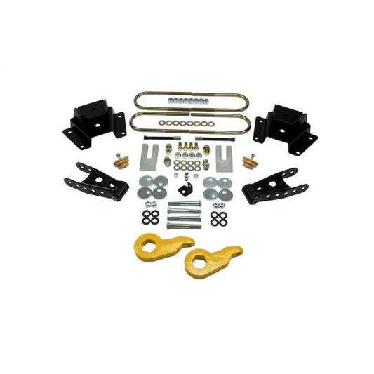 BELLTECH 938 LOWERING KITS Front And Rear Complete Kit W/O Shocks 1997-2003 Ford F150 ((All Cabs) 4WD) 1 in. or 3 in. F/4 in. R drop W/O Shocks