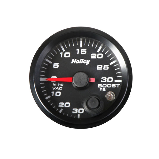 Holley Analog Style Boost/Vacuum Gauge 26-606