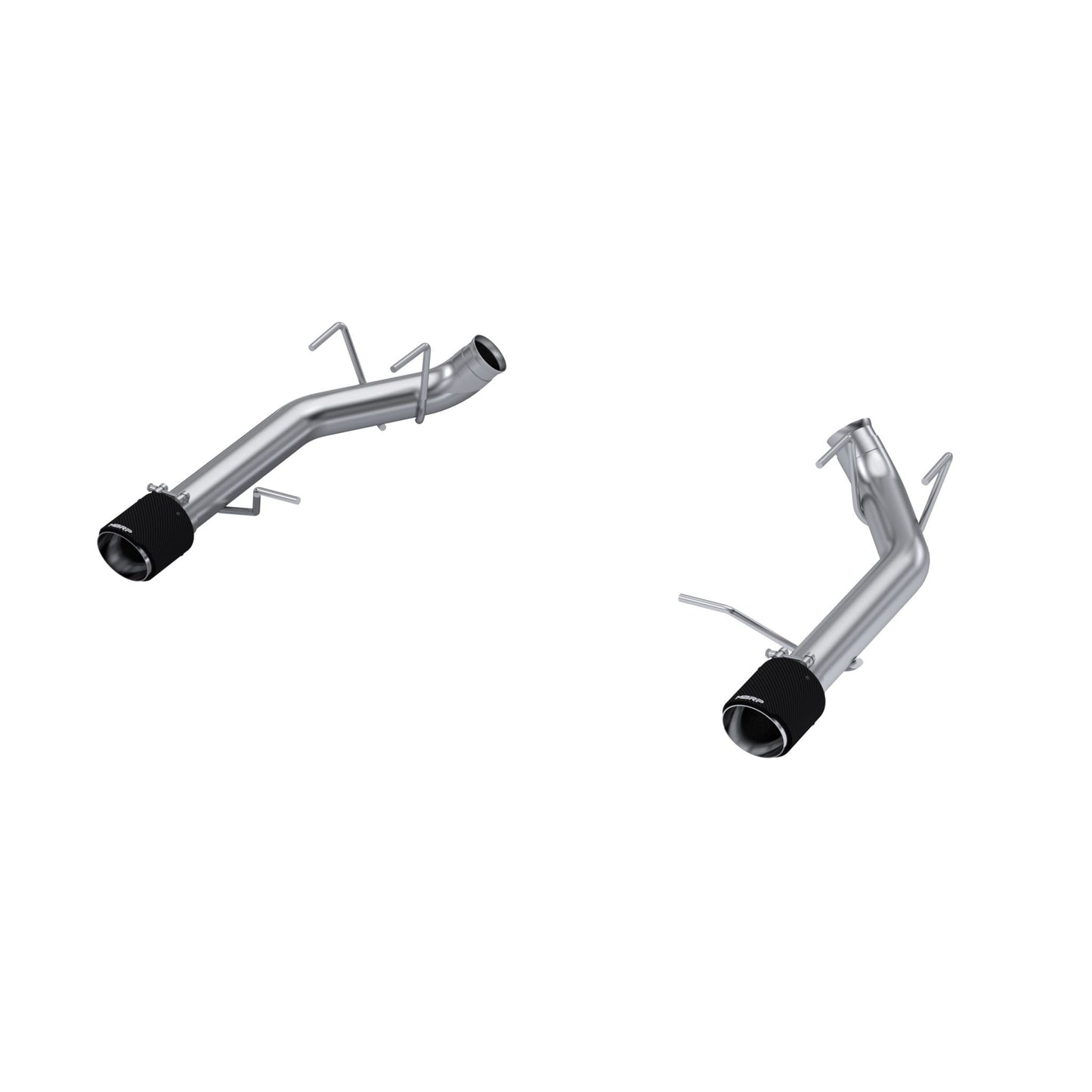 MBRP Exhaust 3in. Dual Axle Back; T304 with CF Tips S72033CF