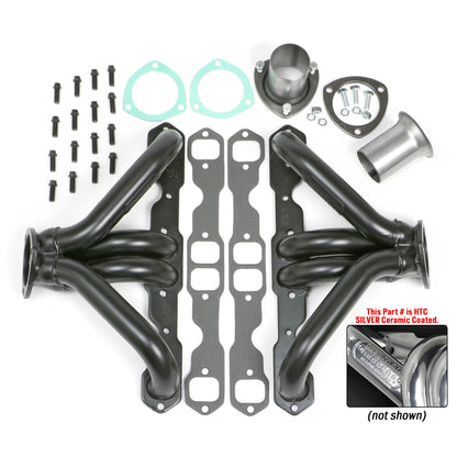 Hedman Hedders SB CHEVY STREET ROD BLOCK HUGGERS 1-5/8 IN.- HTC COATED 68566