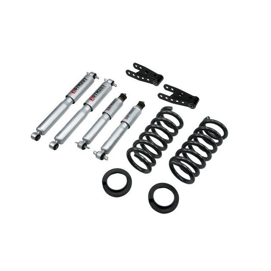 BELLTECH 790SP LOWERING KITS Front And Rear Complete Kit W/ Street Performance Shocks 1995-1999 Chevrolet Tahoe/Yukon (4DR only) 2 in. or 3 in. F/2 in. R drop W/ Street Performance Shocks