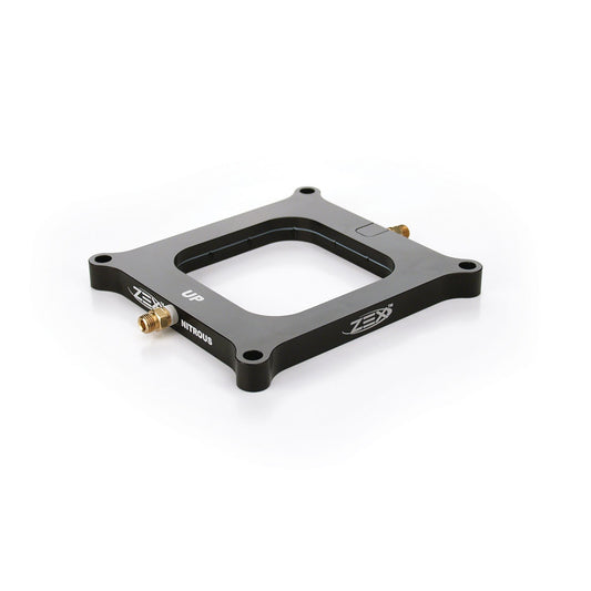 ZEX Square Flange Perimeter Plate Conversion Kit Black 82043B