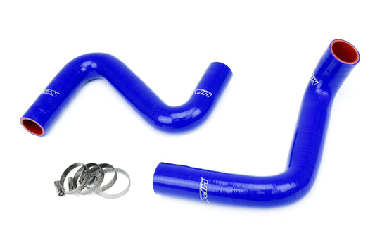 HPS Performance High Temp 3-ply Reinforced Silicone Replaces OEM Rubber Radiator Coolant Hoses 57-1957-BLUE