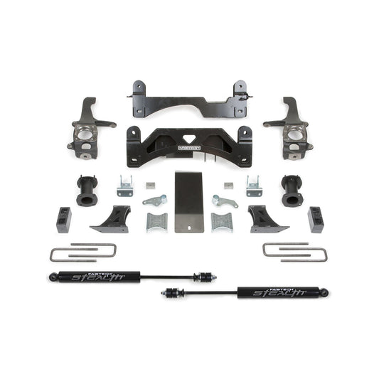 Fabtech 6" BASIC SYS W/C/O SPACERS & STEALTH RR 2016-21 TOYOTA TUNDRA 2WD/4WD K7054M