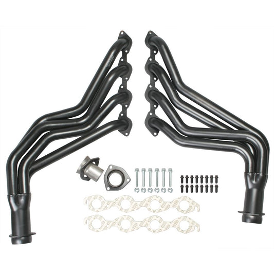 Hedman Hedders STANDARD-DUTY UNCOATED HEADERS;1-3/4 IN. TUBE;3 IN. COLL/FULL-LENGTH DESIGN;67-91 1/2-1 TON 2WD TRUCK 396-502/68-91 3/4 TON 4WD TRUCK 396-502;68-95 CHEVROLET CLASS A FULL SIZE MOTORHOME 396-502/NOT FOR 90-93 CHEVROLET 454 SS TRUCK 69110