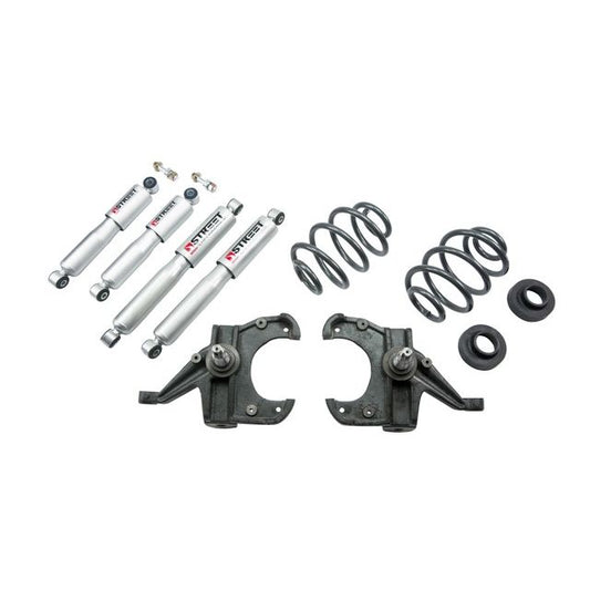 BELLTECH 955SP LOWERING KITS Front And Rear Complete Kit W/ Street Performance Shocks 1963-1970 Chevrolet C10 3 in. F/3 in. or 4 in. R drop W/ Street Performance Shocks