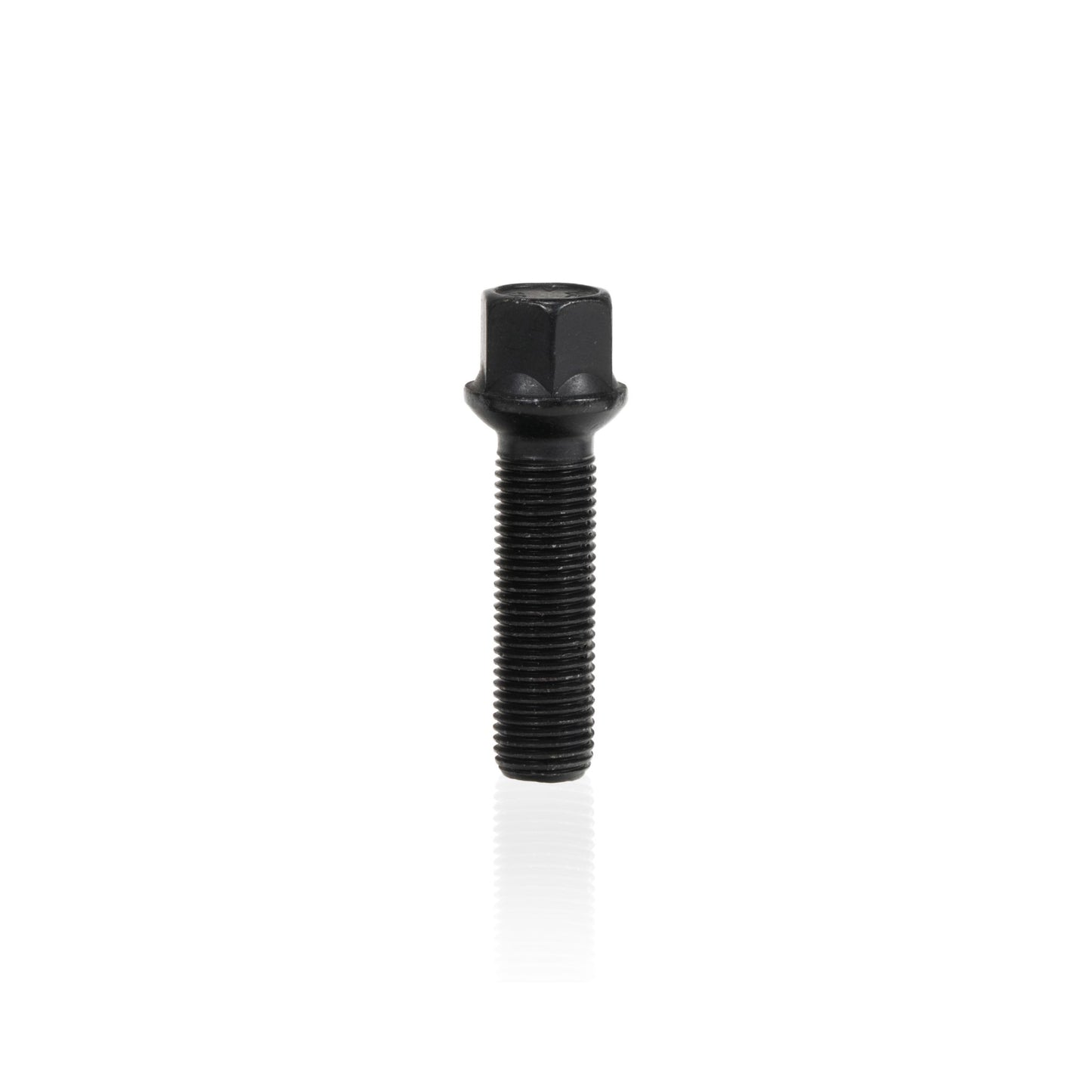 Eibach Springs Wheel Bolt M14 x 1.5 x 35mm x 17mm Hex Round-Seat Black Finish S1-6-14-50-35-17-B