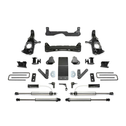 Fabtech 4" BASIC SYS W/DLSS RESI SHKS 2011-19 GM 3500HD 2WD/4WD K1124DL