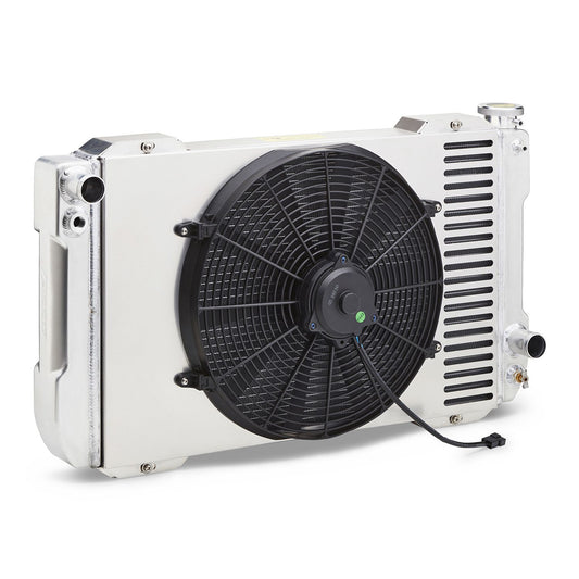 Proform 123 Series Radiator System; Univ; GM; 26" Core; Shroud & Fan; LS Conv; Man Trans 126LS10