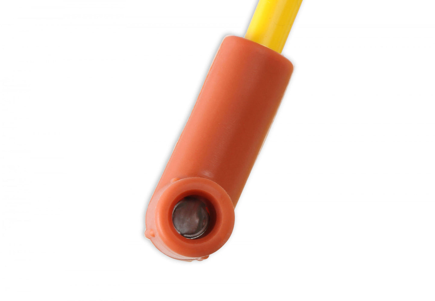 ACCEL Spark Plug Wire Set - 8mm - Yellow with Orange 90 Deg Boots 4041