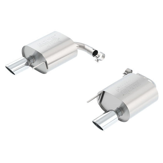 Borla 2015-2021 Ford Mustang 2.3L EcoBoost/ 3.7L V6 Axle-Back Exhaust System ATAK 11890