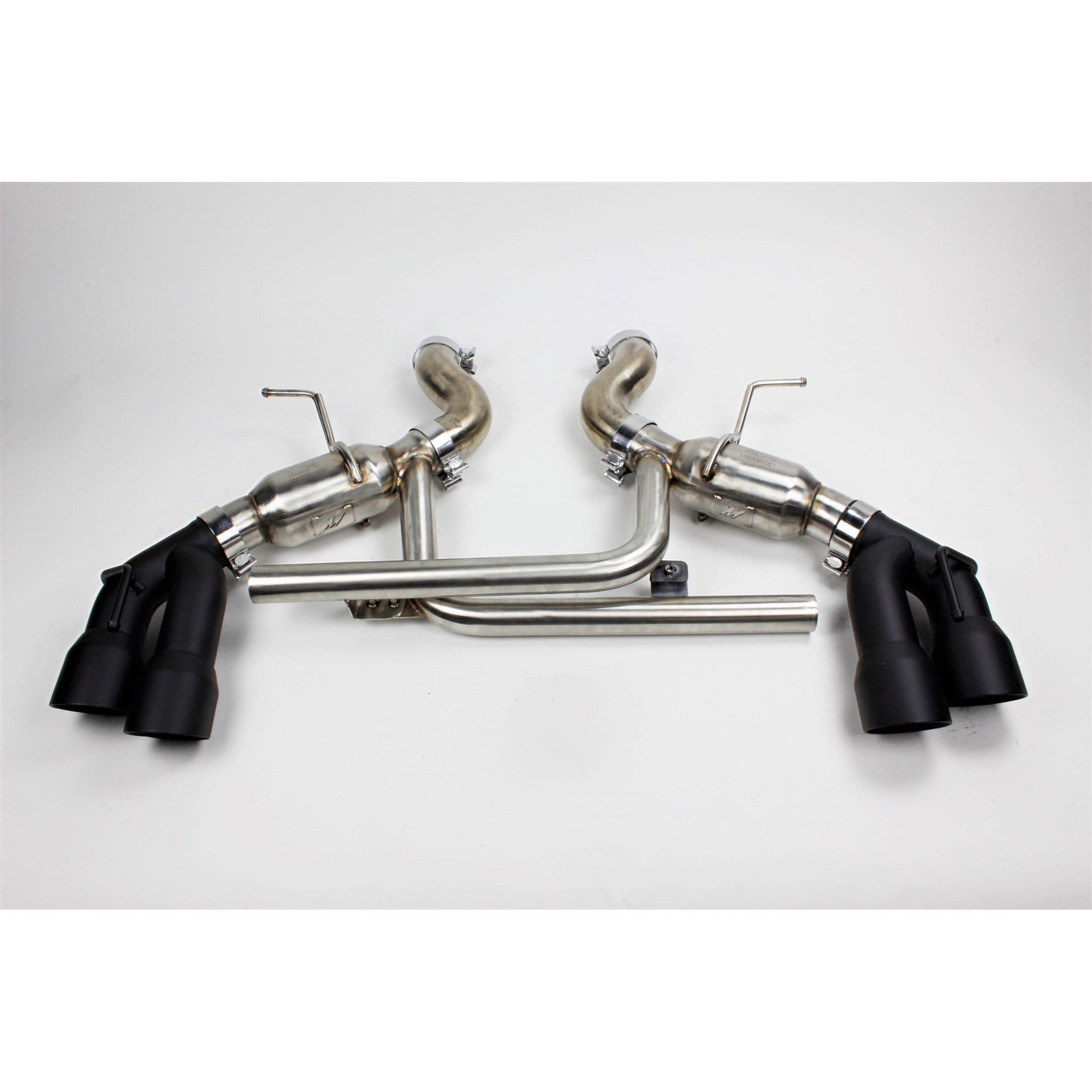 Mishimoto Chevrolet Camaro SS Quad Tip Pro Axleback Exhaust, 2016+ MMEXH-CAM8-16AQTPBK